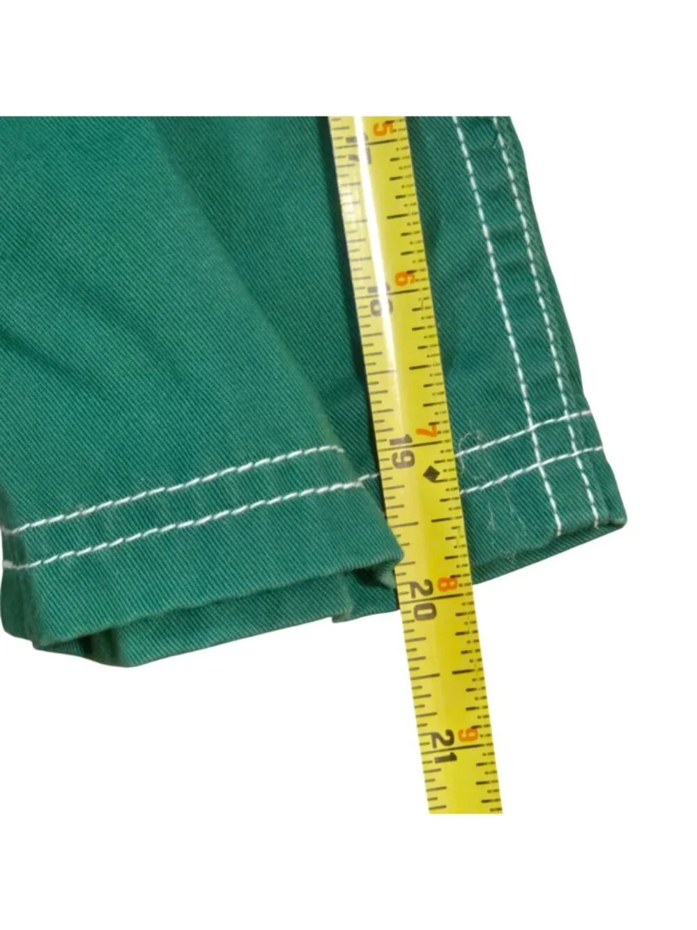 Izod Lacoste Infant Toddler Green Overalls Crocodile Alligator 12 Months Vintage